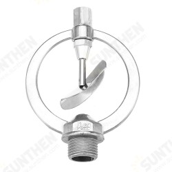 DN15 1/2 Inch Alloy Butterfly/Rain Shower Nozzle 360 Degree for Lawn Gardening Agricultural