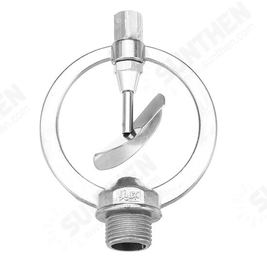 DN15 1/2 Inch Alloy Butterfly/Rain Shower Nozzle 360 Degree for Lawn Gardening Agricultural DN15 1/2 Inch Alloy Butterfly/Rain Shower Nozzle 360 Degree for Lawn Gardening Agricultural