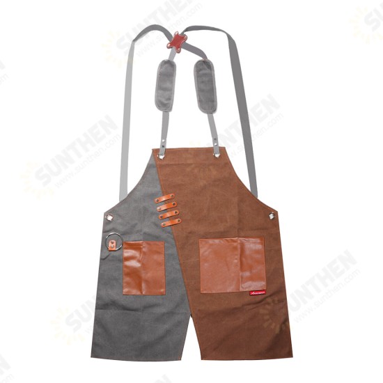 Denim Apron Korean Style Male Work Clothes Barber Cafe Shop Waiter Female Waist Custom Logo Work Apron Denim Apron Korean Style Male Work Clothes Barber Cafe Shop Waiter Female Waist Custom Logo Work Apron