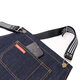 Denim Kitchen Cooking Apron Adjustable Cotton Strap Large Pockets Blue Barista Men and Women Homewear Denim Kitchen Cooking Apron Adjustable Cotton Strap Large Pockets Blue Barista Men and Women Homewear