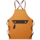 Denim Work Apron Washable Dust-proof Apron Pocket With Flap For Craftsman Carpenter Mason Denim Work Apron Washable Dust-proof Apron Pocket With Flap For Craftsman Carpenter Mason
