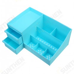Desktop Cosmetics Storage Shelf Plastic Drawer Storage Box Home Organizer Desktop Cosmetics Storage Shelf Plastic Drawer Storage Box Home Organizer