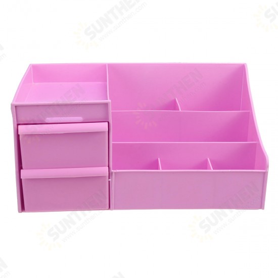 Desktop Cosmetics Storage Shelf Plastic Drawer Storage Box Home Organizer