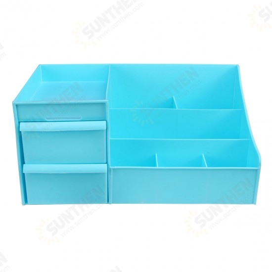 Desktop Cosmetics Storage Shelf Plastic Drawer Storage Box Home Organizer