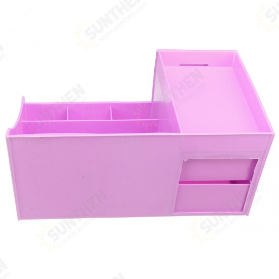 Desktop Cosmetics Storage Shelf Plastic Drawer Storage Box Home Organizer