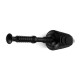 Detachable Heavy Duty Toilet Plunger Powerful Toilet Bathroom Sewer Pipe Dredger Black