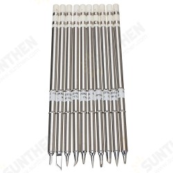 10pcs T12 Soldering Iron Tips Set for HAKKO FX951 FX952 10pcs T12 Soldering Iron Tips Set for HAKKO FX951 FX952