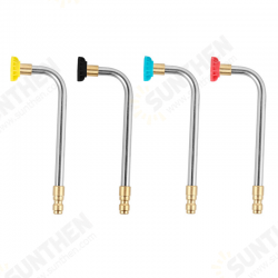 17cm 90 Degree High Pressure Washer Gutter Cleaner Attachment For Lance/Wand 1/4 Inch Quick Connector Spray Lance Nozzle Car Accessorie 17cm 90 Degree High Pressure Washer Gutter Cleaner Attachment For Lance/Wand 1/4 Inch Quick Connector Spray Lance Nozzle Car Accessorie