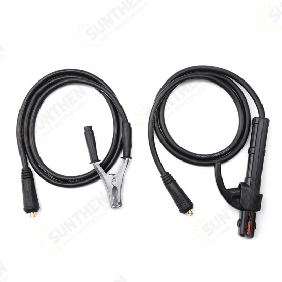 200A Groud Welding Earth Clamp Clip Set for MIG TIG ARC Welding Machine 1.5M Cable 10-25 Plug