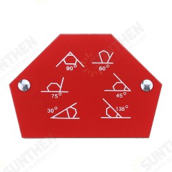 25/50/75LBS Magnetic Welding Locator Holder Hex Located Horn Clamp Welding Magnetic Angle Arrow Holder