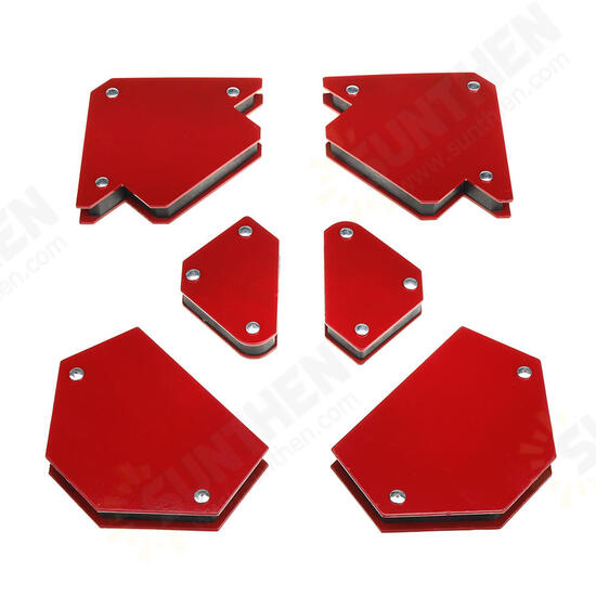6pcs Triangle Welding Positioner Magnetic Fixed Angle Soldering Locator Without Switch 6pcs Triangle Welding Positioner Magnetic Fixed Angle Soldering Locator Without Switch
