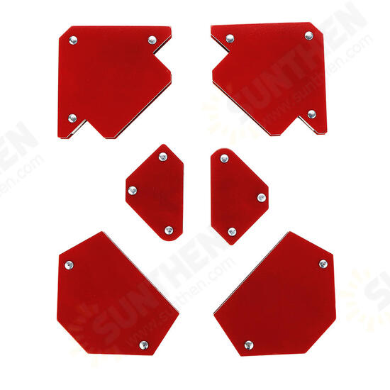 6pcs Triangle Welding Positioner Magnetic Fixed Angle Soldering Locator Without Switch 6pcs Triangle Welding Positioner Magnetic Fixed Angle Soldering Locator Without Switch
