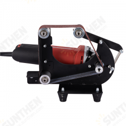 Angle Grinder Belt Sander Attachment 30x580mm Metal Wood Sanding Belt Adapter for 100 115 125 Angle Grinder