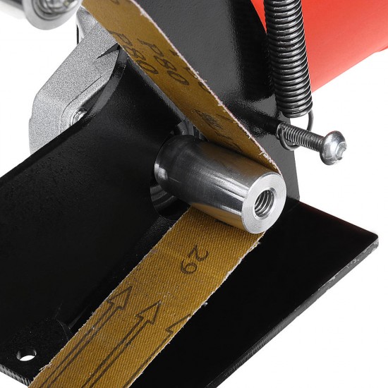 Angle Grinder Belt Sander Attachment Metal Wood Sanding Belt Adapter Use 100 Angle Grinder
