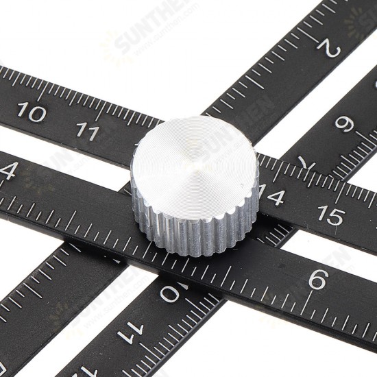 Multi-Functional Adjustable Tile Hole Locator Masonry Glass Fixed Punch Angle Measuring Ruler Multi-Functional Adjustable Tile Hole Locator Masonry Glass Fixed Punch Angle Measuring Ruler