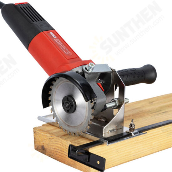 Multifunction Angle Grinder Stand Angle Cutting Bracket with Adjustable Base Plate Cover