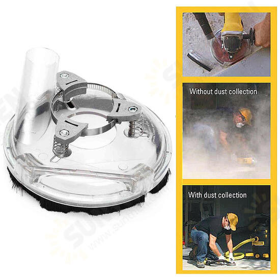Dust Shroud Kit Dry Grinding Dust Cover for 4 Inch 5 Inch Angle Grinder Power Tool Accessories Dust Shroud Kit Dry Grinding Dust Cover for 4 Inch 5 Inch Angle Grinder Power Tool Accessories