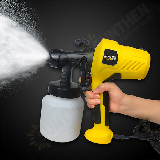 [EU Plug] Electric Paint Sprayer Removable High-pressure Electric ULV Fogger Nebulize Machine With Adjustment Knob For Cars Furniture Woodworking