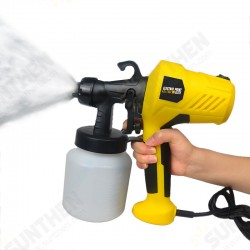 [EU Plug] Electric Paint Sprayer Removable High-pressure Electric ULV Fogger Nebulize Machine With Adjustment Knob For Cars Furniture Woodworking