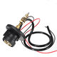 Euro Welding Panel Socket Central Connector Adaptor for CO2 Welding Machine Torch