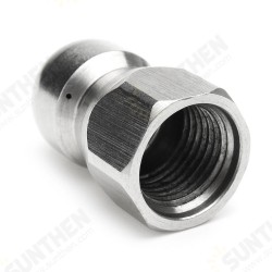 G1/4 1 Front 3 Rear Drain Nozzle Pressure Washer Sewer Pipe Laser Cleaning Jet G1/4 1 Front 3 Rear Drain Nozzle Pressure Washer Sewer Pipe Laser Cleaning Jet