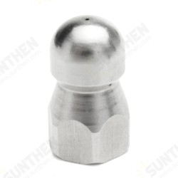 G1/4 1 Front 3 Rear Drain Nozzle Pressure Washer Sewer Pipe Laser Cleaning Jet G1/4 1 Front 3 Rear Drain Nozzle Pressure Washer Sewer Pipe Laser Cleaning Jet