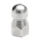G1/4 1 Front 3 Rear Drain Nozzle Pressure Washer Sewer Pipe Laser Cleaning Jet G1/4 1 Front 3 Rear Drain Nozzle Pressure Washer Sewer Pipe Laser Cleaning Jet