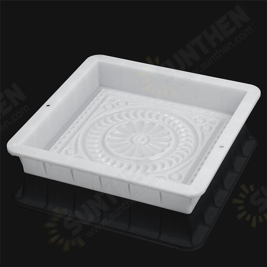 Garden Mould DIY Plastic Path Paving Maker Flower Step Mold Imitation Brick Carving Pavement Tool Garden Mould DIY Plastic Path Paving Maker Flower Step Mold Imitation Brick Carving Pavement Tool