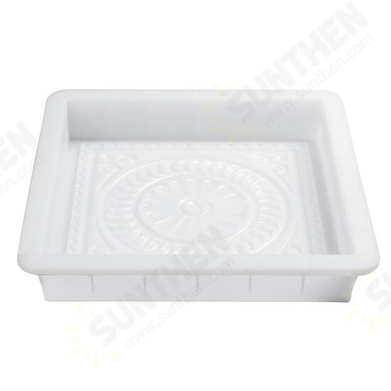 Garden Mould DIY Plastic Path Paving Maker Flower Step Mold Imitation Brick Carving Pavement Tool