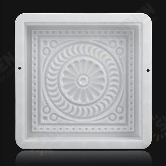 Garden Mould DIY Plastic Path Paving Maker Flower Step Mold Imitation Brick Carving Pavement Tool Garden Mould DIY Plastic Path Paving Maker Flower Step Mold Imitation Brick Carving Pavement Tool