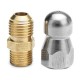 High Pressure Drain Nozzle 1 Front 3 Rear M14 Thread For Pipe Dredge Cleaning High Pressure Drain Nozzle 1 Front 3 Rear M14 Thread For Pipe Dredge Cleaning