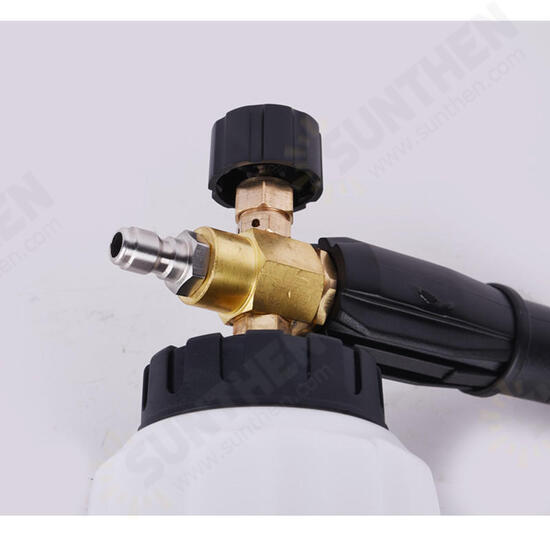 High Pressure Washer Foam Lance Car Washer Bottle Hand Pump G1/4 Quick Connector High Pressure Washer Foam Lance Car Washer Bottle Hand Pump G1/4 Quick Connector