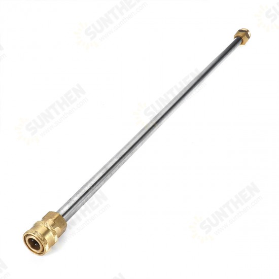 High Pressure Washer Gutter Cleaner Rod 35CM/50CM 1/4 Inch Quick Connect/M22 High Pressure Washer Gutter Cleaner Rod 35CM/50CM 1/4 Inch Quick Connect/M22