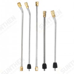 High Pressure Washer Gutter Cleaner Rod 35CM/50CM 1/4 Inch Quick Connect/M22