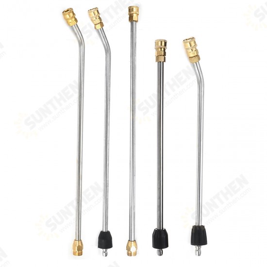 High Pressure Washer Gutter Cleaner Rod 35CM/50CM 1/4 Inch Quick Connect/M22 High Pressure Washer Gutter Cleaner Rod 35CM/50CM 1/4 Inch Quick Connect/M22