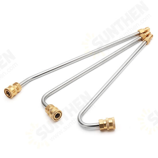 High Pressure Washer Gutter Rod Cleaner Attachment For Lance Wand 1/4 Inch Quick Connect High Pressure Washer Gutter Rod Cleaner Attachment For Lance Wand 1/4 Inch Quick Connect