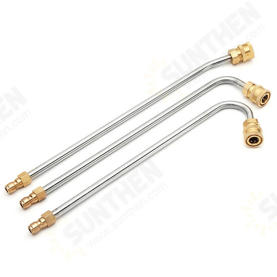 High Pressure Washer Gutter Rod Cleaner Attachment For Lance Wand 1/4 Inch Quick Connect High Pressure Washer Gutter Rod Cleaner Attachment For Lance Wand 1/4 Inch Quick Connect