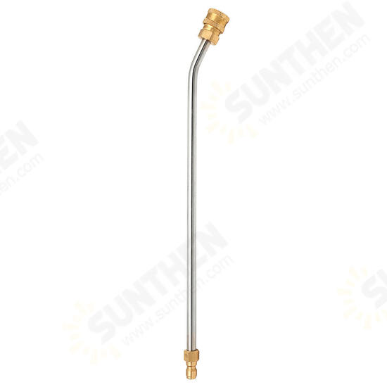 High Pressure Washer Gutter Rod Cleaner Attachment For Lance Wand 1/4 Inch Quick Connect High Pressure Washer Gutter Rod Cleaner Attachment For Lance Wand 1/4 Inch Quick Connect