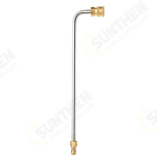 High Pressure Washer Gutter Rod Cleaner Attachment For Lance Wand 1/4 Inch Quick Connect High Pressure Washer Gutter Rod Cleaner Attachment For Lance Wand 1/4 Inch Quick Connect