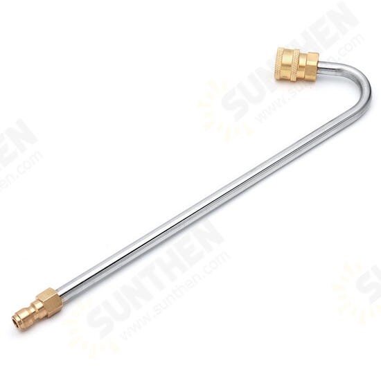 High Pressure Washer Gutter Rod Cleaner Attachment For Lance Wand 1/4 Inch Quick Connect High Pressure Washer Gutter Rod Cleaner Attachment For Lance Wand 1/4 Inch Quick Connect