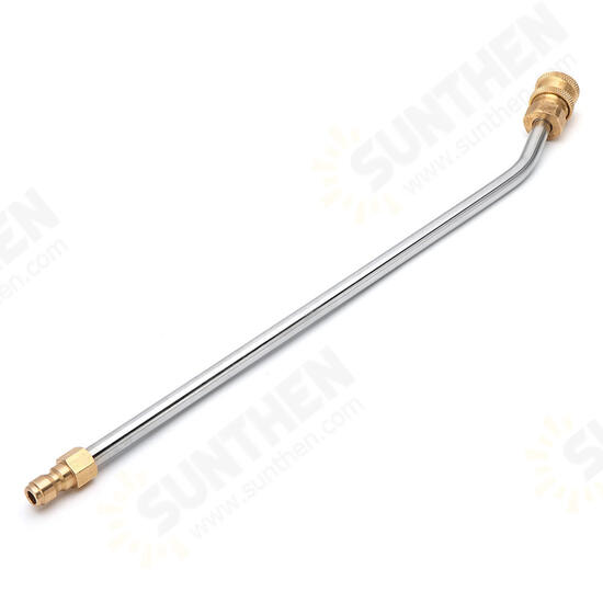 High Pressure Washer Gutter Rod Cleaner Attachment For Lance Wand 1/4 Inch Quick Connect High Pressure Washer Gutter Rod Cleaner Attachment For Lance Wand 1/4 Inch Quick Connect