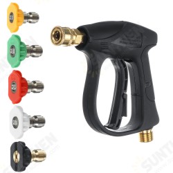 High Pressure Washer Handle Water Jet 3000 PSI Car Clean 5 Types Nozzles High Pressure Washer Handle Water Jet 3000 PSI Car Clean 5 Types Nozzles
