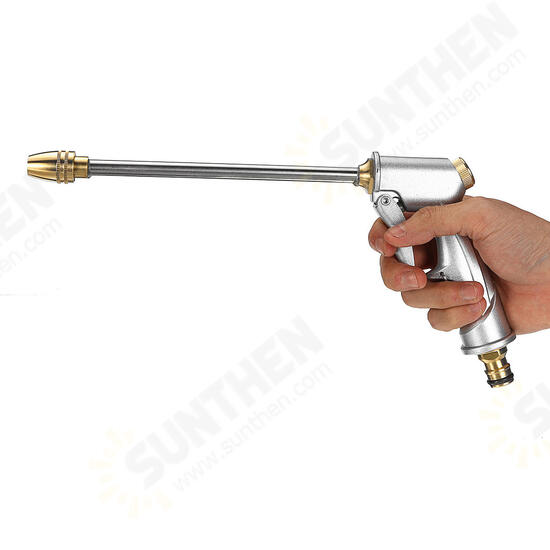 High Pressure Washer Hose Long Rod Nozzle Metal Water Sprayer Car Washing Garden Watering Flowers Tool