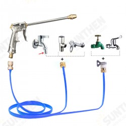 High Pressure Washer Spray Nozzle Water G un Garden Watering Car Washing Window Sidewalk Pathway Cleaning