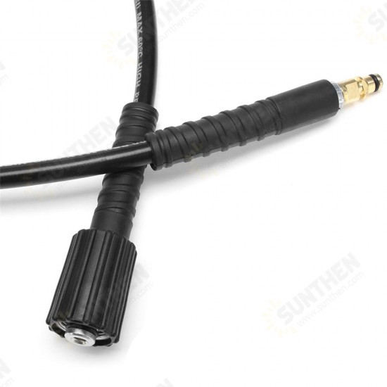 High Pressure Washer Water Extension Cleaning Hose 20/15/12/10/8/5/3M 5800PSI High Pressure Washer Water Extension Cleaning Hose 20/15/12/10/8/5/3M 5800PSI