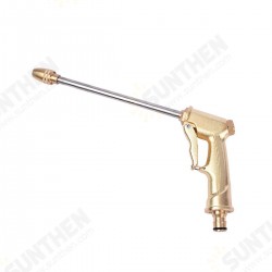 High Pressure Washer Water Spray Guns Brass Nozzle Garden Hose Pipe for Lawn Car Wash High Pressure Washer Water Spray Guns Brass Nozzle Garden Hose Pipe for Lawn Car Wash