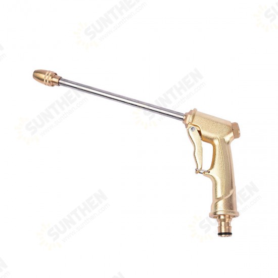 High Pressure Washer Water Spray Guns Brass Nozzle Garden Hose Pipe for Lawn Car Wash High Pressure Washer Water Spray Guns Brass Nozzle Garden Hose Pipe for Lawn Car Wash