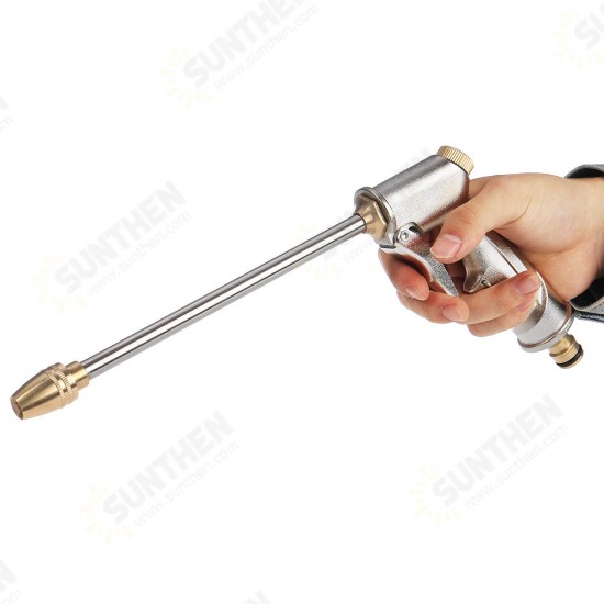 High Pressure Washer Water Spray Guns Brass Nozzle Garden Hose Pipe for Lawn Car Wash High Pressure Washer Water Spray Guns Brass Nozzle Garden Hose Pipe for Lawn Car Wash