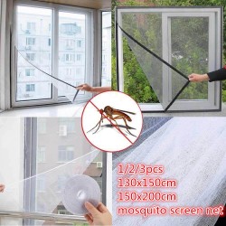 Insect Fly Screen Curtain Mesh Net Bug Mosquito Netting Door Window Protector Insect Fly Screen Curtain Mesh Net Bug Mosquito Netting Door Window Protector