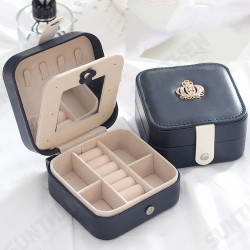 Jewelry Box Organizer Portable Travel Leather Jewellery Ornaments Case Storage Jewelry Box Organizer Portable Travel Leather Jewellery Ornaments Case Storage